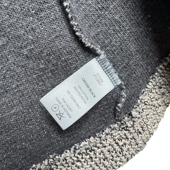 ASTR the Label TWEED BLAZER Tan Black Cotton Blend Cardigan size S - Picture 4 of 9